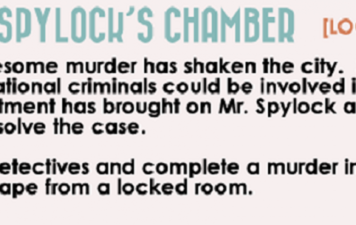 Mr. Spylock's Chamber